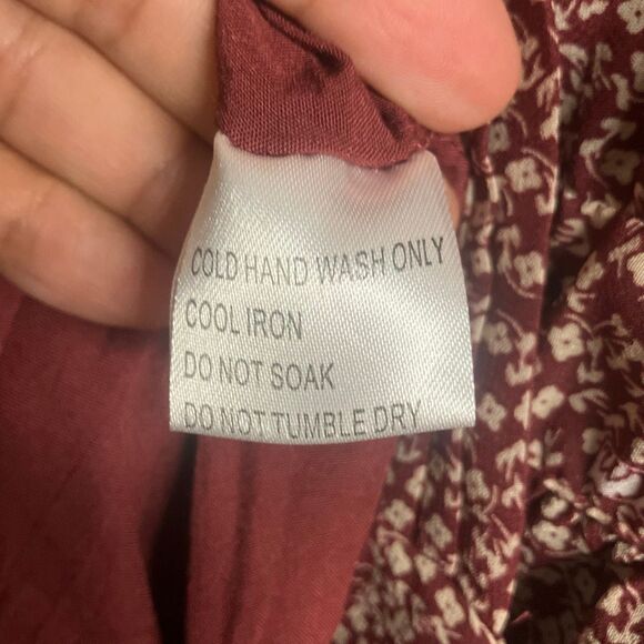 625. Shareen collections australian floral Cottagecore feminine wrap dress - Picture 6 of 9